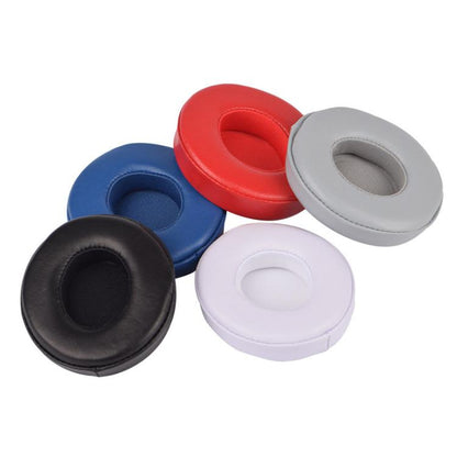 1 Pair Lambskin Replacement Earpads For Beats Solo3 / Solo2(Black) - Earmuff & Pad by buy2fix | Online Shopping UK | buy2fix