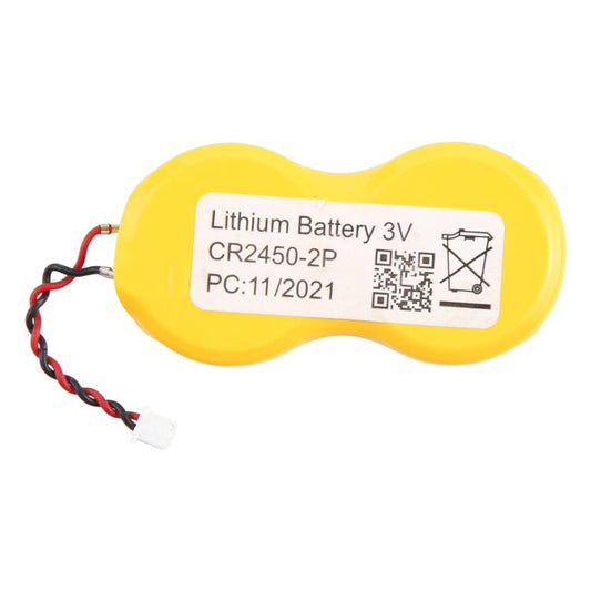 CR2450-2P 3V 1100mAh Button Cell Lithium Battery with Cable - Others by buy2fix | Online Shopping UK | buy2fix