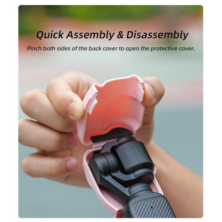 For DJI OSMO Pocket 3 Sunnylife Colorful Gimbal Cover Camera Protector Screen Protective Case(Black) - Case & Bags by Sunnylife | Online Shopping UK | buy2fix