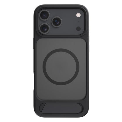 For iPhone 17 Pro Kalebol MagSafe Invisible Tilt Holder PC Hybrid TPU Case(Black) - iPhone 17 Pro Cases by Kalebol | Online Shopping UK | buy2fix