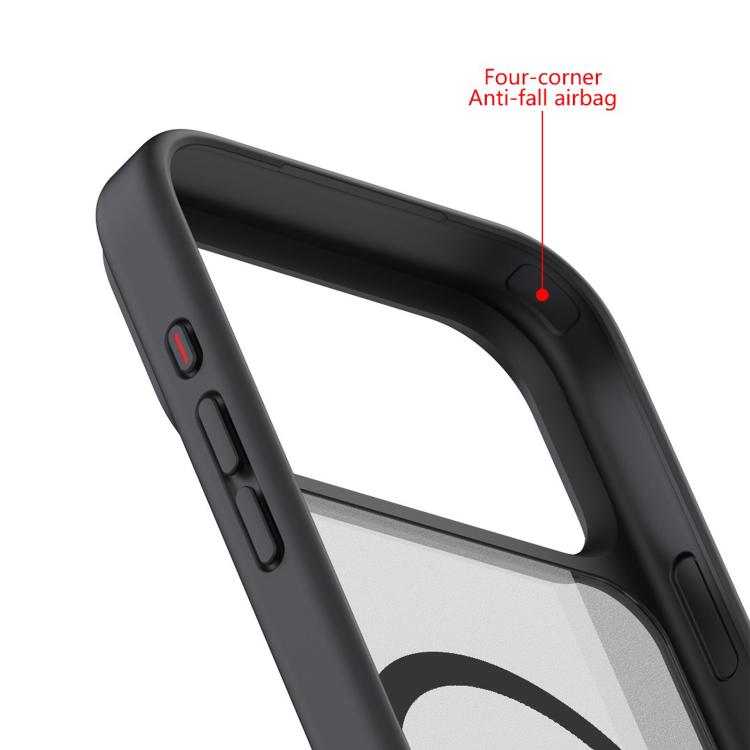 For iPhone 16 Plus Kalebol MagSafe Invisible Tilt Holder PC Hybrid TPU Case(Purple) - iPhone 16 Plus Cases by Kalebol | Online Shopping UK | buy2fix