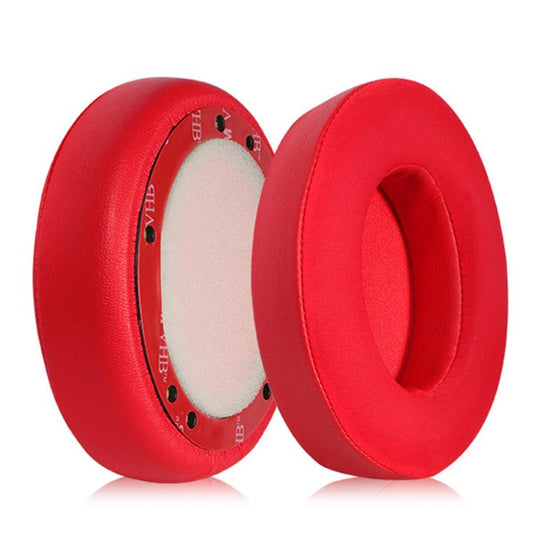 1 Pair Ice Feeling Gel Replacement Earpads For Beats Studio3 / 2(Red)