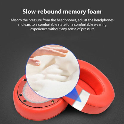 1 Pair Ice Feeling Gel Replacement Earpads For Beats Studio3 / 2(Titanium) - Earmuff & Pad by buy2fix | Online Shopping UK | buy2fix