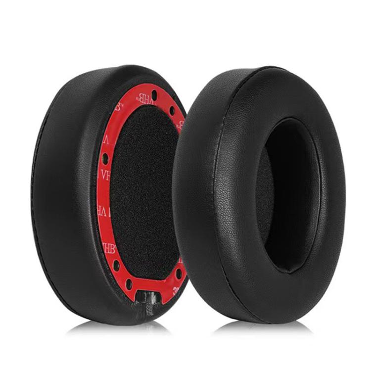 1 Pair Protein Leather Thickened 26mm Replacement Earpads For Beats Studio3 / 2(Black) - Earmuff & Pad by buy2fix | Online Shopping UK | buy2fix