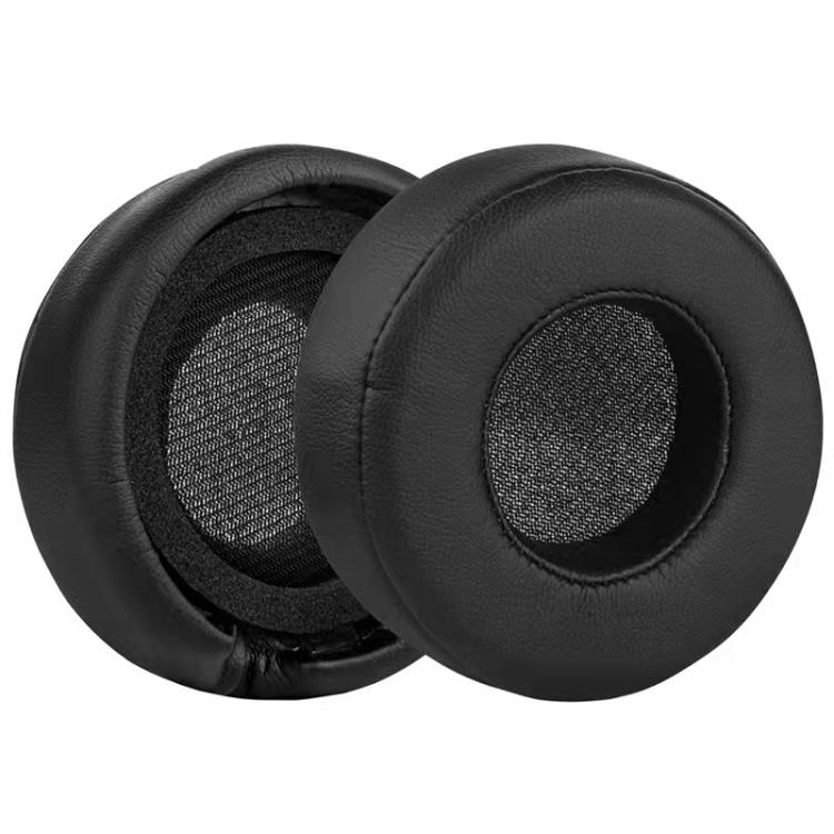 2pcs Protein Leather Replacement Earpads For Beats Studio Pro(Black) - Earmuff & Pad by buy2fix | Online Shopping UK | buy2fix