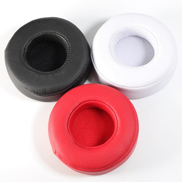 2pcs Protein Leather Replacement Earpads For Beats Studio Pro(Black) - Earmuff & Pad by buy2fix | Online Shopping UK | buy2fix