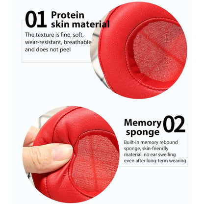 2pcs Lambskin Replacement Earpads For Beats Mixr(White) - Earmuff & Pad by buy2fix | Online Shopping UK | buy2fix