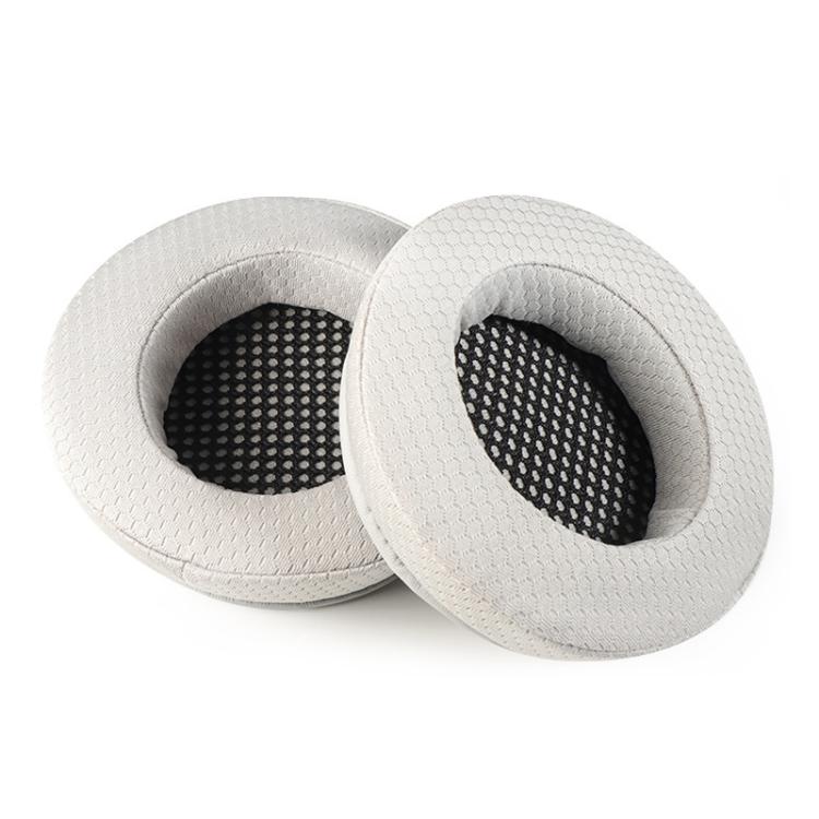 2pcs Mesh Replacement Earpads For EDIFIER HECATE G4(White) - Earmuff & Pad by buy2fix | Online Shopping UK | buy2fix