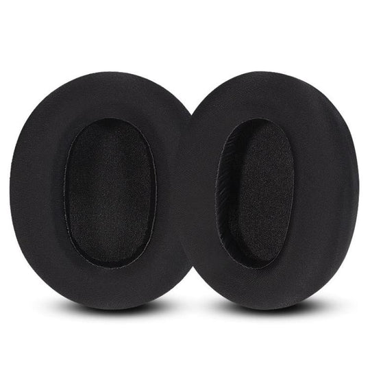 2pcs Ice Silk Cloth Replacement Earpads For EDIFIER W820NB / Free Pro / K820NC(Black)