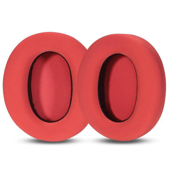 2pcs Ice Silk Cloth Replacement Earpads For EDIFIER W820NB / Free Pro / K820NC(Red)