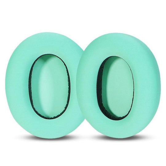 2pcs Ice Silk Cloth Replacement Earpads For EDIFIER W820NB / Free Pro / K820NC(Green)
