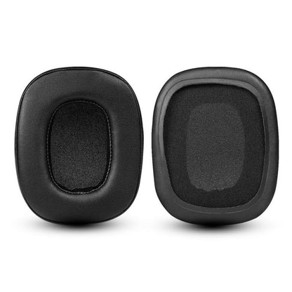 2pcs Protein Leather Replacement Earpads For EDIFIER H880(Black) - Earmuff & Pad by buy2fix | Online Shopping UK | buy2fix