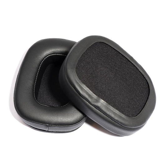 2pcs Protein Leather Replacement Earpads For EDIFIER H880(Black) - Earmuff & Pad by buy2fix | Online Shopping UK | buy2fix