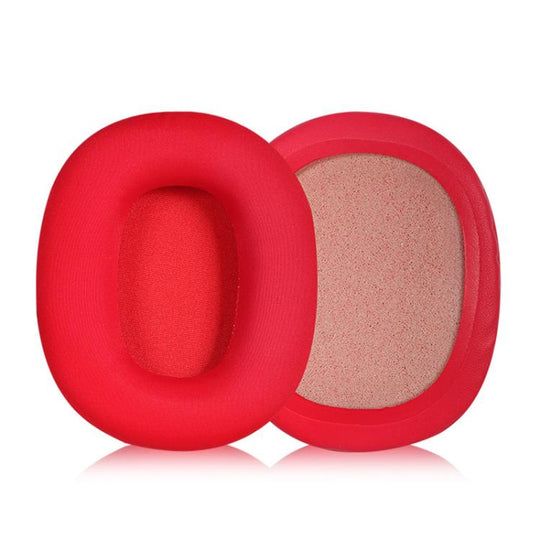 2pcs Ice Silk Cloth Replacement Earpads For EDIFIER W800BT / W800X / K800 / K815 / G20(Red)