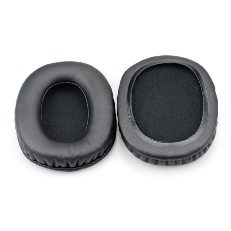 2pcs Protein Leather Replacement Earpads For EDIFIER W800BT(Black) - Earmuff & Pad by buy2fix | Online Shopping UK | buy2fix