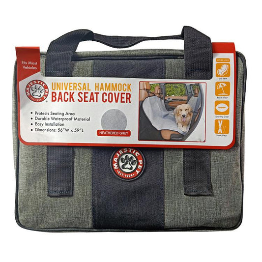 Pet Car Back Seat Cover Oxford Cloth Waterproof Cushion(灰色) - Seat Accessories by buy2fix | Online Shopping UK | buy2fix