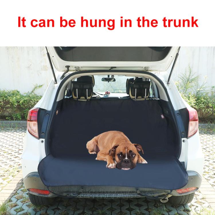 Pet Car Back Seat Cover Oxford Cloth Waterproof Cushion(黑色) - Seat Accessories by buy2fix | Online Shopping UK | buy2fix