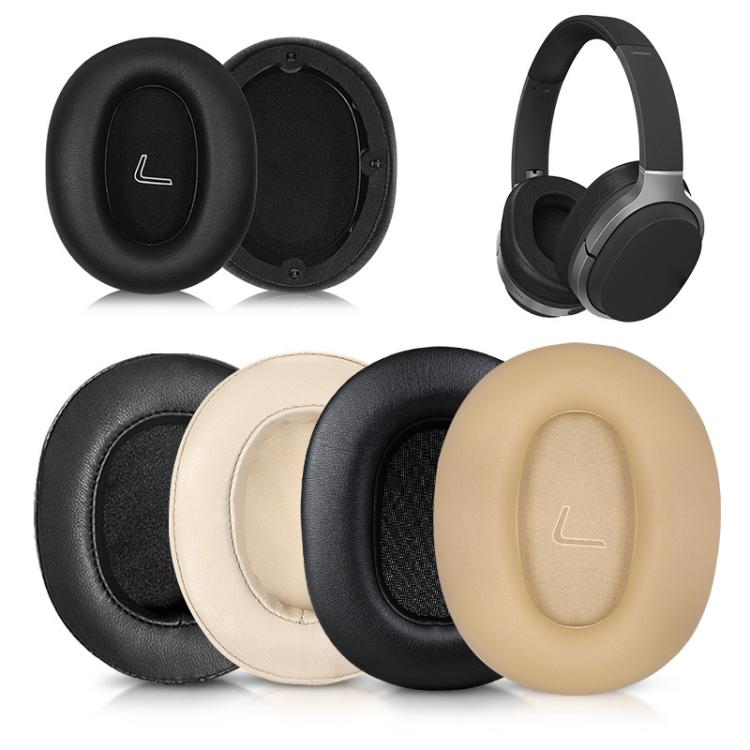 2pcs Lambskin Replacement Earpads For EDIFIER W830BT / W860NB(Apricot) - Earmuff & Pad by buy2fix | Online Shopping UK | buy2fix