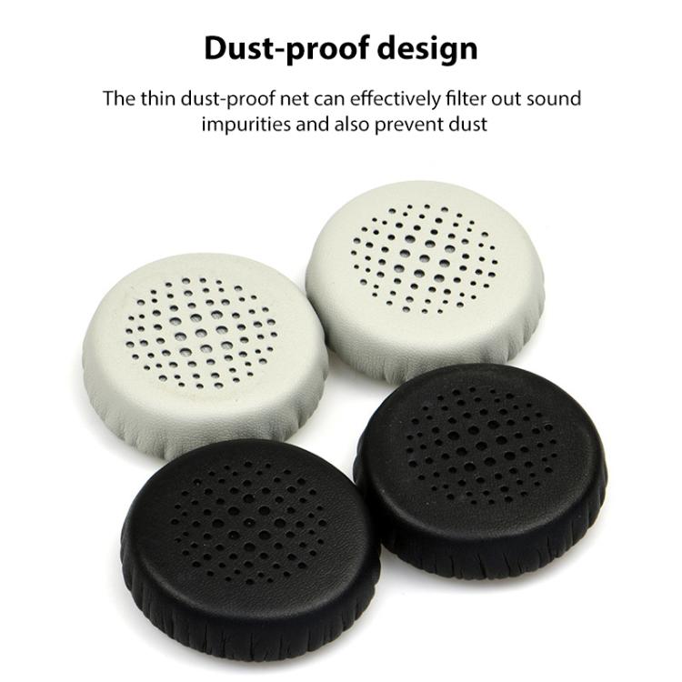 2pcs Protein Leather Replacement Earpads For EDIFIER H690 / W570BT / W670BT / H690P(Grey) - Earmuff & Pad by buy2fix | Online Shopping UK | buy2fix