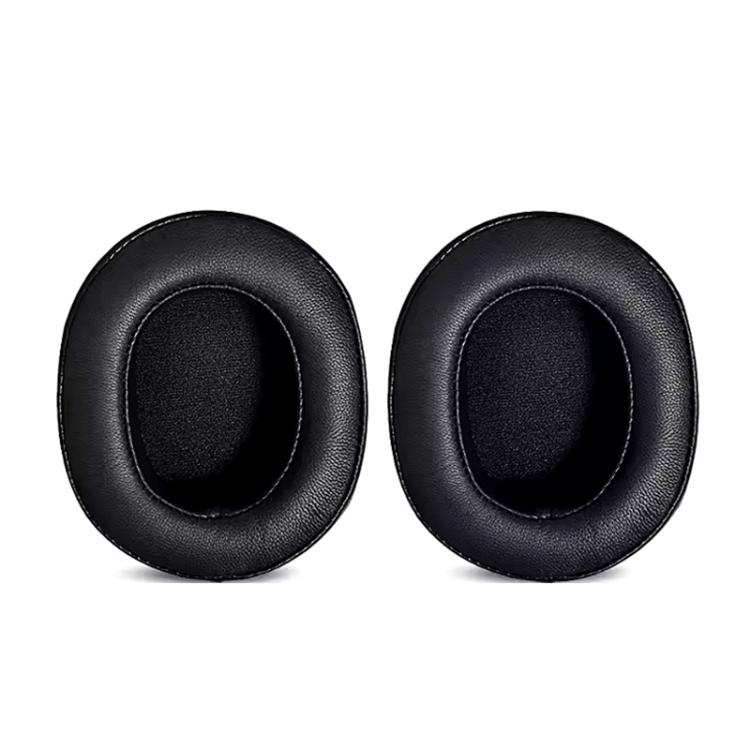 2pcs Lambskin Replacement Earpads For EDIFIER W820BT(Black) - Earmuff & Pad by buy2fix | Online Shopping UK | buy2fix