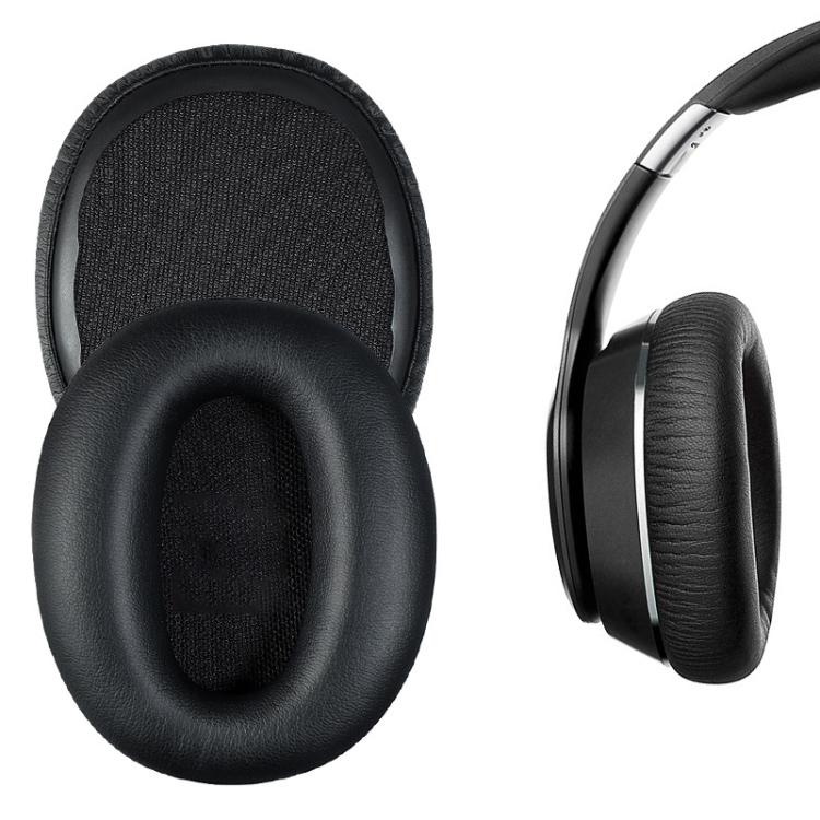 2pcs Lambskin Replacement Earpads For EDIFIER W820BT(Black) - Earmuff & Pad by buy2fix | Online Shopping UK | buy2fix