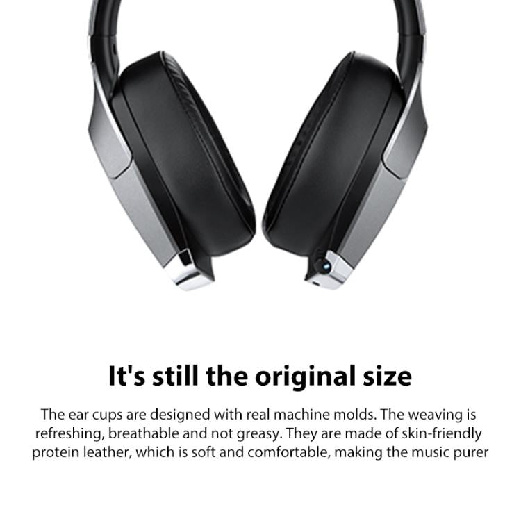 1 Pair Ice Silk Cloth Replacement Earpads For EDIFIER HECATE GX(Black) - Earmuff & Pad by buy2fix | Online Shopping UK | buy2fix