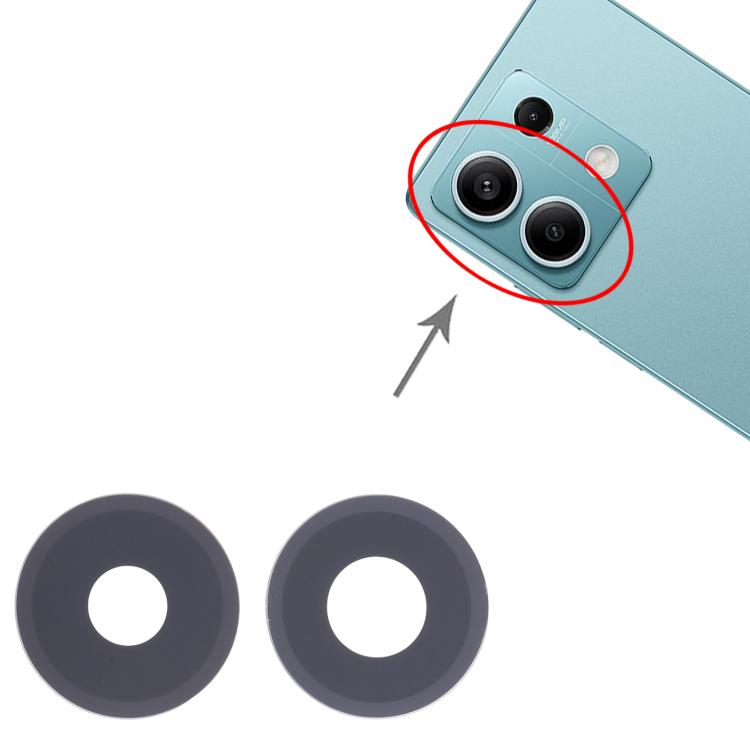 For Xiaomi Redmi Note 13 5G 10set OEM Back Camera Lens - Camera by buy2fix | Online Shopping UK | buy2fix