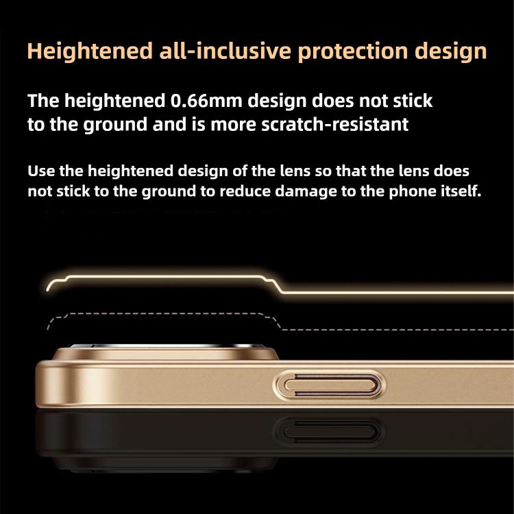 For iPhone 16 Pro Max Kalebol Large Window MagSafe Frosted PC Phone Case(Khaki) - iPhone 16 Pro Max Cases by Kalebol | Online Shopping UK | buy2fix