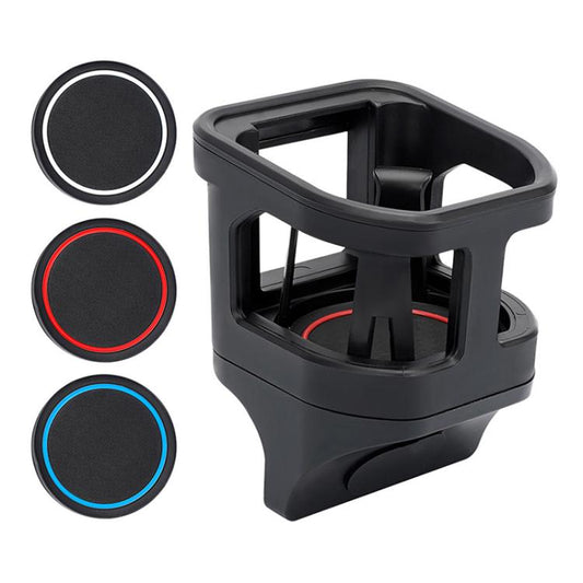 For Suzuki Jimny JB74 / JB64 2018- Car Air Outlet Water Cup Holder, with 3pcs Anti-slip Mats(Black) - Car Drink Holders by buy2fix | Online Shopping UK | buy2fix