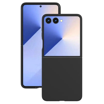 For Samsung Galaxy Z Flip7 Kalebol Paint-sprayed Solid Color PC Phone Case(Black) - Galaxy Z Flip7 5G Cases by Kalebol | Online Shopping UK | buy2fix