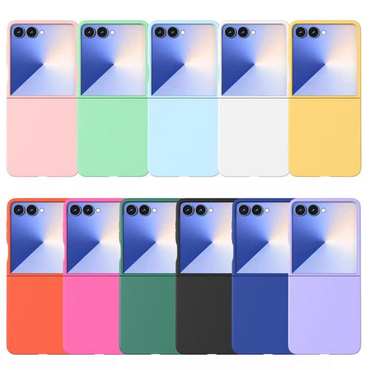 For Samsung Galaxy Z Flip7 Kalebol Paint-sprayed Solid Color PC Phone Case(Purple) - Galaxy Z Flip7 5G Cases by Kalebol | Online Shopping UK | buy2fix