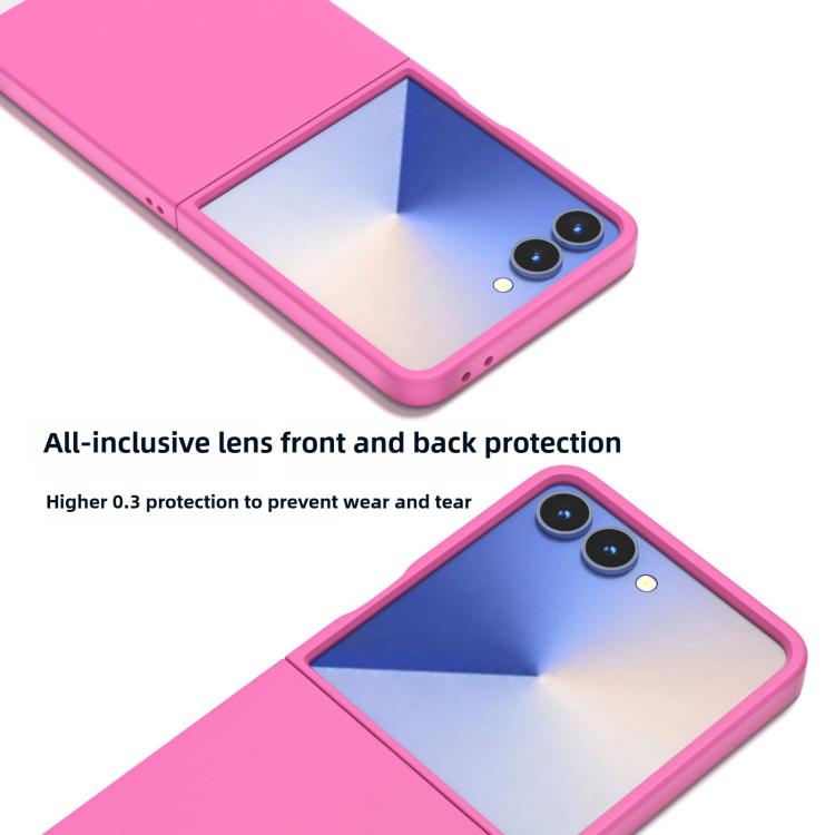For Samsung Galaxy Z Flip7 Kalebol Paint-sprayed Solid Color PC Phone Case(Green) - Galaxy Z Flip7 5G Cases by Kalebol | Online Shopping UK | buy2fix