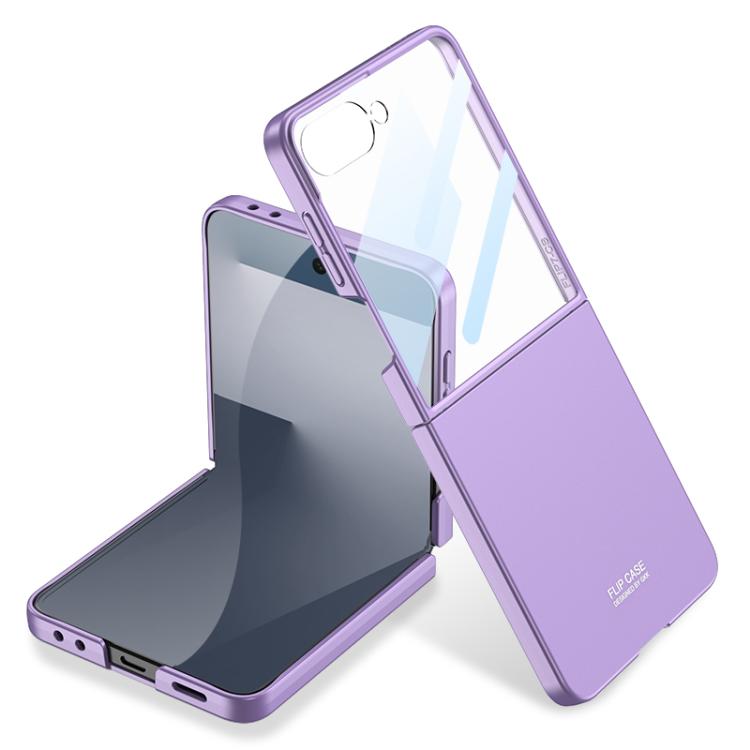 For Samsung Galaxy Z Flip7 5G GKK Integrated Ultra-thin Full Coverage Phone Case(Purple) - Galaxy Z Flip7 5G Cases by GKK | Online Shopping UK | buy2fix