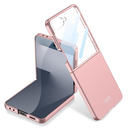 For Samsung Galaxy Z Flip7 5G GKK Integrated Ultra-thin Full Coverage Phone Case(Pink) - Galaxy Z Flip7 5G Cases by GKK | Online Shopping UK | buy2fix