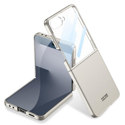 For Samsung Galaxy Z Flip7 5G GKK Integrated Ultra-thin Full Coverage Phone Case(Titanium Grey) - Galaxy Z Flip7 5G Cases by GKK | Online Shopping UK | buy2fix