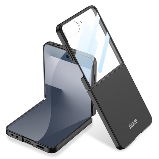 For Samsung Galaxy Z Flip7 5G GKK Integrated Ultra-thin Full Coverage Phone Case(Black) - Galaxy Z Flip7 5G Cases by GKK | Online Shopping UK | buy2fix