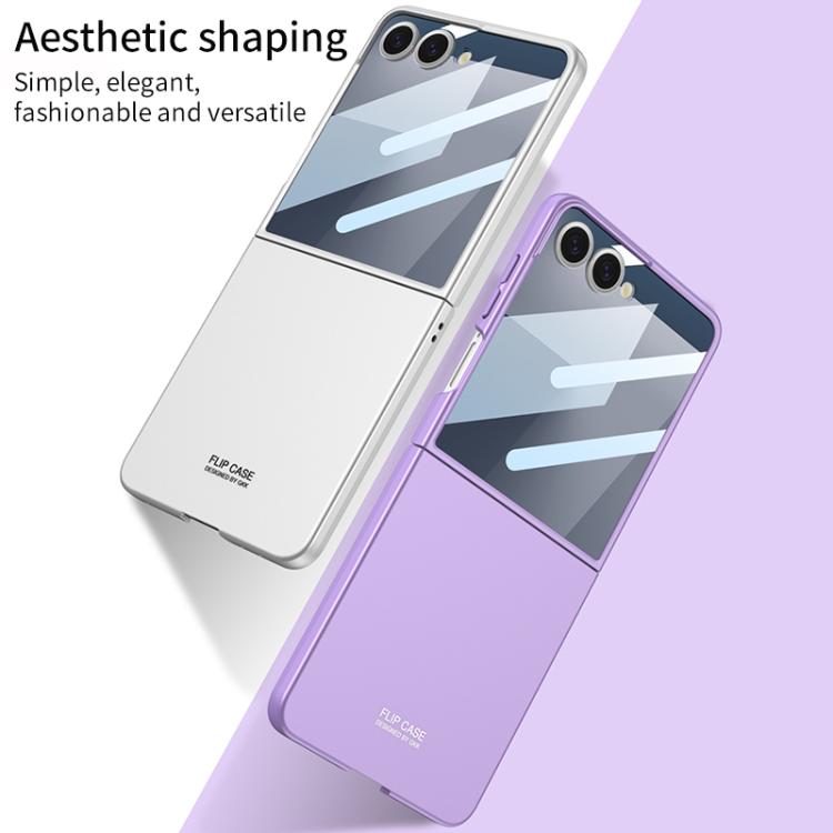 For Samsung Galaxy Z Flip7 5G GKK Integrated Ultra-thin Full Coverage Phone Case(Black) - Galaxy Z Flip7 5G Cases by GKK | Online Shopping UK | buy2fix