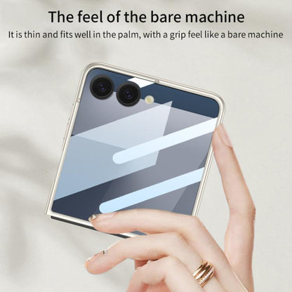 For Samsung Galaxy Z Flip7 5G GKK Integrated Ultra-thin Full Coverage Phone Case(Silver) - Galaxy Z Flip7 5G Cases by GKK | Online Shopping UK | buy2fix