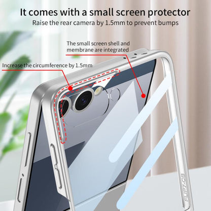 For Samsung Galaxy Z Flip7 5G GKK Integrated Ultra-thin Full Coverage Phone Case(Pink) - Galaxy Z Flip7 5G Cases by GKK | Online Shopping UK | buy2fix