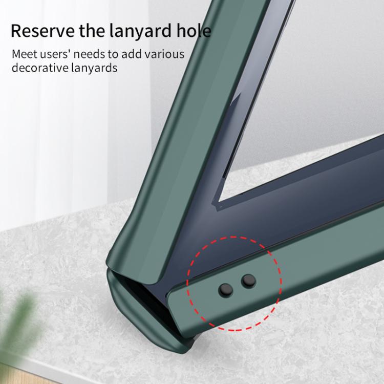 For Samsung Galaxy Z Flip7 5G GKK Integrated HD Film Magnetic Full Coverage Flip Phone Case(Matcha Green) - Galaxy Z Flip7 5G Cases by GKK | Online Shopping UK | buy2fix