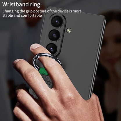 For Samsung Galaxy Z Fold7 5G GKK Integrated Ultra-thin Side Wristband Phone Case, Not Included Pen(Titanium Gray) - Galaxy Z Fold7 5G Cases by GKK | Online Shopping UK | buy2fix