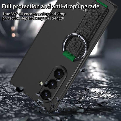 For Samsung Galaxy Z Fold7 5G GKK Integrated Ultra-thin Side Wristband Phone Case, Not Included Pen(Titanium Gray) - Galaxy Z Fold7 5G Cases by GKK | Online Shopping UK | buy2fix