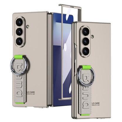 For Samsung Galaxy Z Fold7 5G GKK Integrated Ultra-thin Side Wristband Phone Case, Not Included Pen(Titanium Gray) - Galaxy Z Fold7 5G Cases by GKK | Online Shopping UK | buy2fix