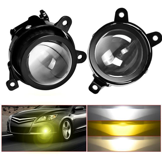 T11 2pcs/Pack 55W 3 inch High Power Dual Lens Fog Light, Low Holder for LADA Priora 2007-2013 - Fog / Driving Lights by buy2fix | Online Shopping UK | buy2fix