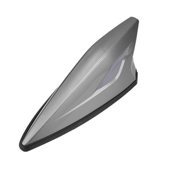 Car Shark Fin Radio Aerials Antenna, with Signal Reception(Silver Grey)
