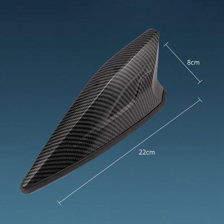 Car Shark Fin Radio Aerials Antenna, with Signal Reception(Carbon Fiber Black) - Aerials by buy2fix | Online Shopping UK | buy2fix