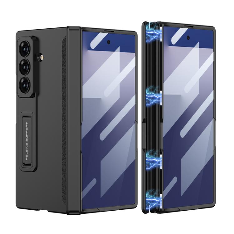 For Samsung Galaxy Z Fold7 5G GKK Integrated HD Film Magnetic Folding Full Cover Phone Case(Black) - Galaxy Z Fold7 5G Cases by GKK | Online Shopping UK | buy2fix