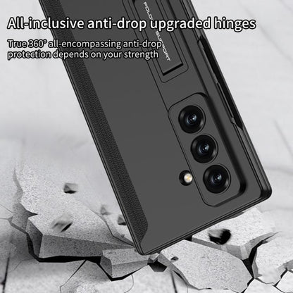 For Samsung Galaxy Z Fold7 5G GKK Integrated HD Film Magnetic Folding Full Cover Phone Case(Black) - Galaxy Z Fold7 5G Cases by GKK | Online Shopping UK | buy2fix