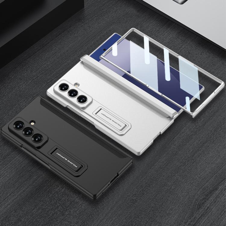 For Samsung Galaxy Z Fold7 5G GKK Integrated HD Film Magnetic Folding Full Cover Phone Case(Black) - Galaxy Z Fold7 5G Cases by GKK | Online Shopping UK | buy2fix