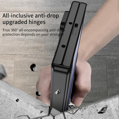 For Samsung Galaxy Z Fold7 5G GKK Integrated HD Film Magnetic Folding Full Cover Phone Case(Titanium Grey) - Galaxy Z Fold7 5G Cases by GKK | Online Shopping UK | buy2fix